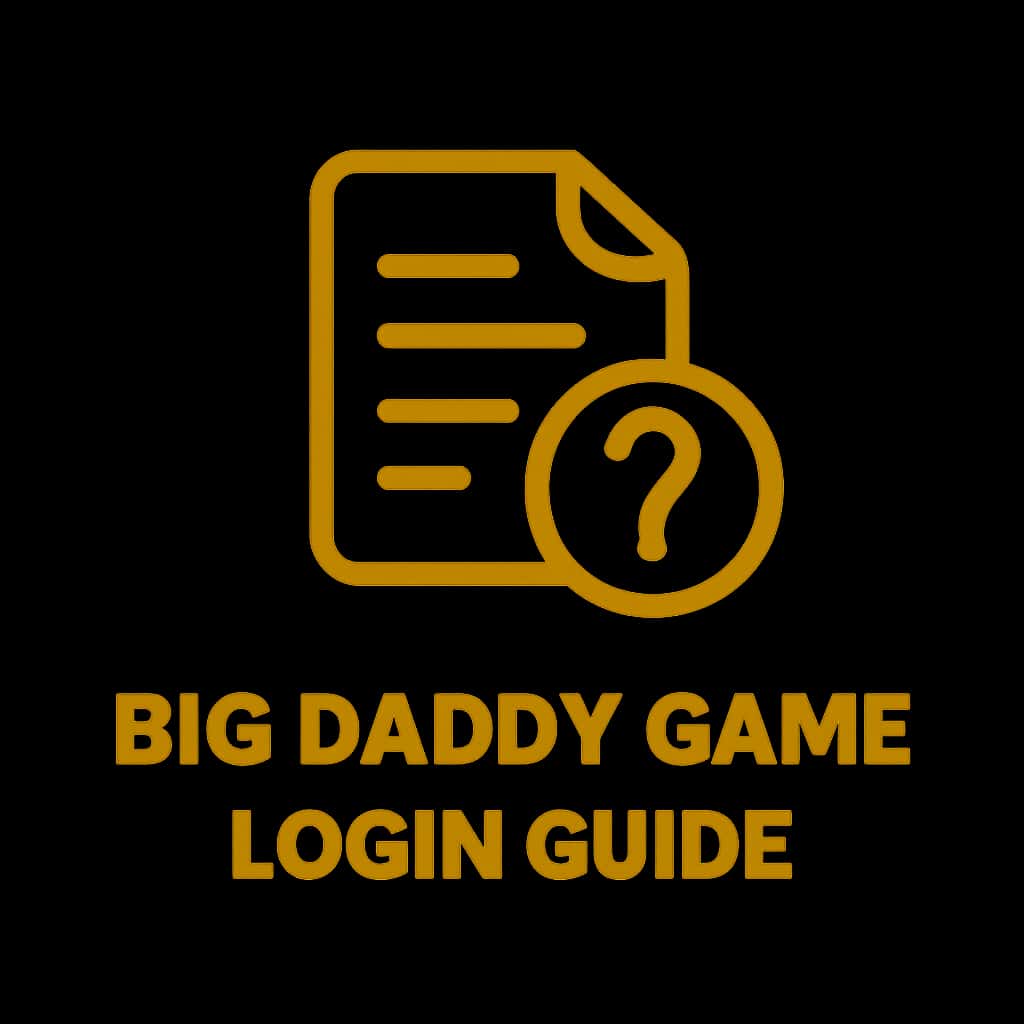 An icon representing the Big Daddy Game Login Guide.